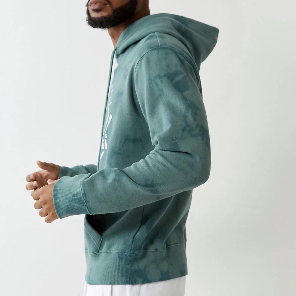 TRUE RELIGION TIE DYE‎ BUDDHA LOGO HOODIE